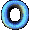 Alfabetten Blauw draaiend 