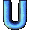 Alfabetten Blauw draaiend 