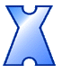 Alfabetten Blauw wit 