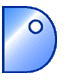 Alfabetten Blauw wit 