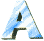 Alfabetten Blauw wit 