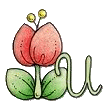 Alfabetten Bloemen 25 