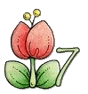 Alfabetten Bloemen 25 