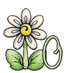 Alfabetten Bloemen 25 Letter O