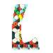 Alfabetten Bloemen 5 