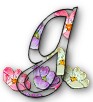Alfabetten Bloemen 6 