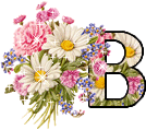 Bloemen Alfabetten 