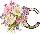 Bloemen Alfabetten Letter C