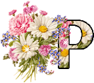 Bloemen Alfabetten 