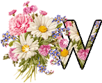 Bloemen Alfabetten 