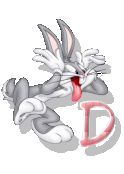 Bugs bunny Alfabetten 