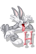 Bugs bunny Alfabetten 