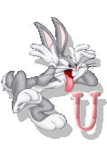 Bugs bunny Alfabetten 