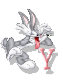 Bugs bunny Alfabetten 