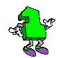 Alfabetten Dansen groen 