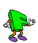 Alfabetten Dansen groen 