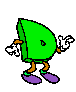 Alfabetten Dansen groen 