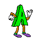 Alfabetten Dansen groen 