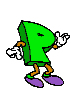 Alfabetten Dansen groen 