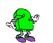 Alfabetten Dansen groen 