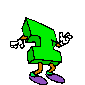 Alfabetten Dansen groen 