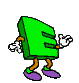 Alfabetten Dansen groen 