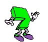 Alfabetten Dansen groen 