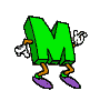 Alfabetten Dansen groen 
