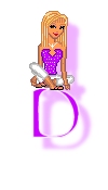 Alfabetten Dollz 6 Letter D