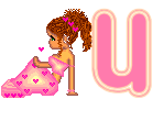 Alfabetten Dollz 9 Letter U