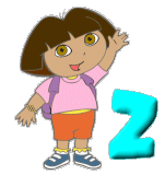 Alfabetten Dora the explorer Letter Z