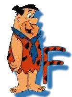 Alfabetten Fred flinstone 