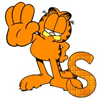 Alfabetten Garfield 3 
