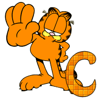 Alfabetten Garfield 3 