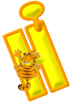 Alfabetten Garfield 6 