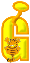 Alfabetten Garfield 6 