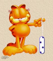 Alfabetten Garfield 7 Garfield Letter I