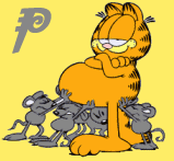 Alfabetten Garfield 8 