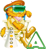 Alfabetten Garfield cool 2 