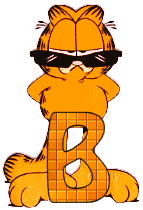 Alfabetten Garfield cool 
