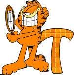 Alfabetten Garfield ijdel Letter T