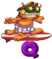 Alfabetten Garfield surf 