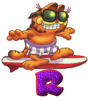 Alfabetten Garfield surf 