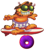 Alfabetten Garfield surf 