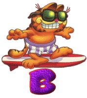 Alfabetten Garfield surf 