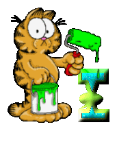 Alfabetten Garfield verft 