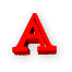 Alfabetten Gekleurd draaiend 