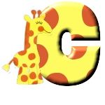 Alfabetten Giraffe 