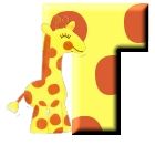 Alfabetten Giraffe 