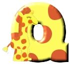 Alfabetten Giraffe 